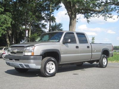 2003 CHEVY SILVERADO 2500 HD CREW CAB HEAVY DUTY TOWING PKG RUNSGR8 ONLY 67K, image 2