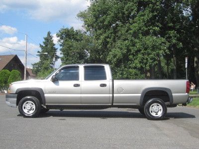 2003 CHEVY SILVERADO 2500 HD CREW CAB HEAVY DUTY TOWING PKG RUNSGR8 ONLY 67K, image 4