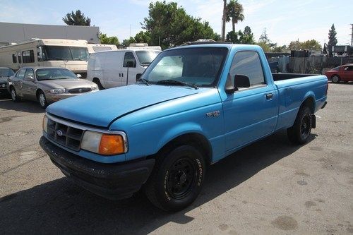 1993 ford ranger xlt reg cab 2wd automatic 6 cylinder no reserve