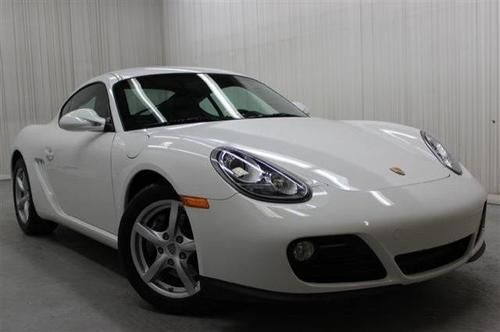 Porsche cayman sound package whte heated seats leather