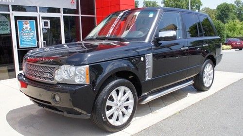 2008 land rover range rover supercharged sport utility 4-door 4.2l