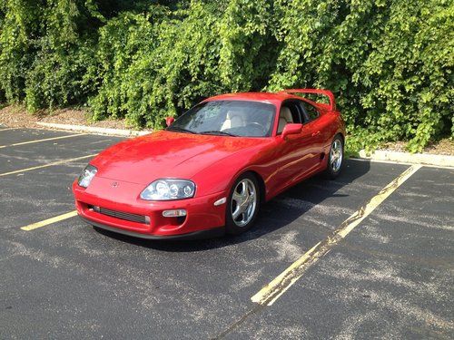 Toyota Supra 700hp, Greddy Single Turbo, TH400 Trans, 98 heads tails dash, Targa, US $24,500.00, image 2