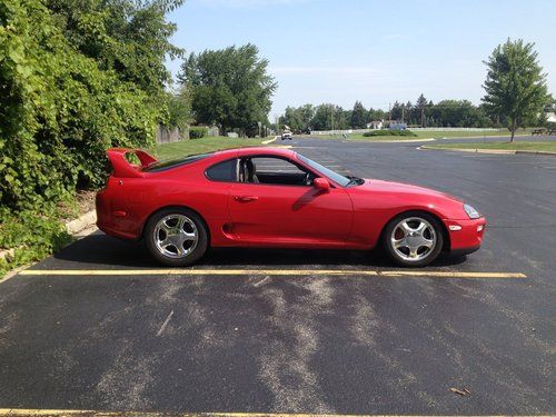 Toyota Supra 700hp, Greddy Single Turbo, TH400 Trans, 98 heads tails dash, Targa, US $24,500.00, image 4