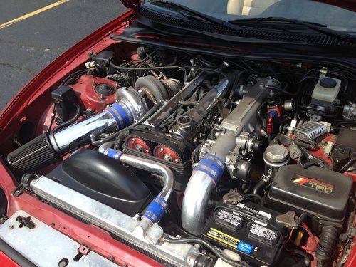 Toyota Supra 700hp, Greddy Single Turbo, TH400 Trans, 98 heads tails dash, Targa, US $24,500.00, image 14