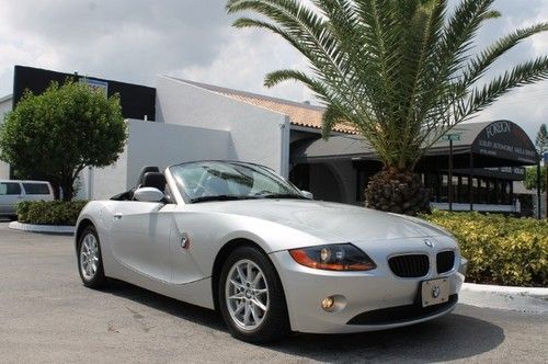 Beautiful z4 only 58k mi! automatic top! cruise control! premium pkg! fl