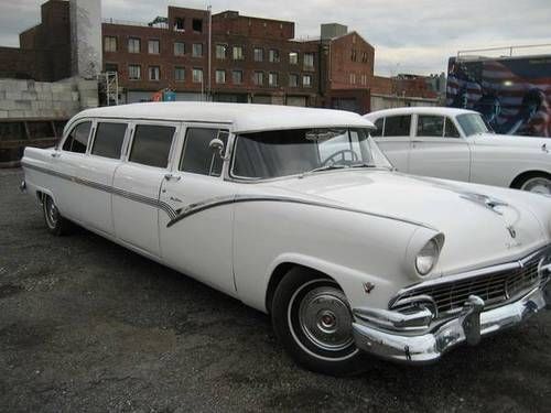 1956 ford fairlane 8 passengers stretch limousine