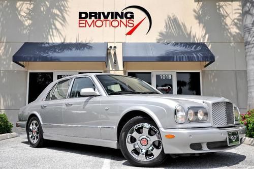 2000 bentley arnage! silver/gray! nav! sunroof! loaded!