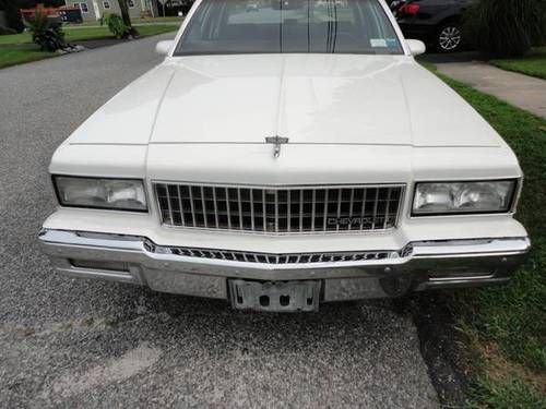 1988 chevrolet caprice classic 90,000 original miles chevy impala