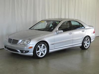 4dr sdn 2.5l cd 4 door needs home clean silver gray benz auto c class  black