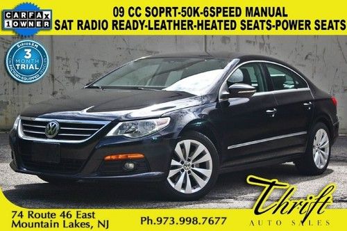 09 cc soprt-50k-6speed manual-sat radio ready-leather-heated seats-power seats