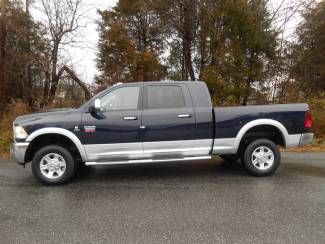 2012 ram 3500 laramie leather mega 4wd 4x4 cummins diesel pickup truck