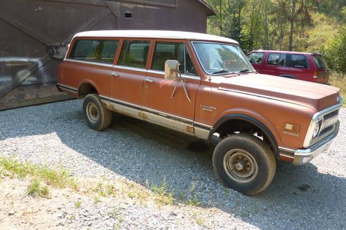 1970 chevrolet suburban 3/4 4x4 cst