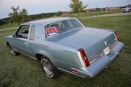 1987 oldsmobile cutlass salon