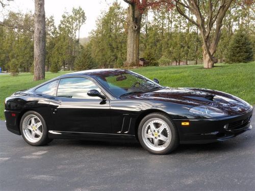 1999 ferrari 550 maranello coupe 2-door 5.5l fully serviced