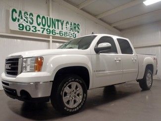 2009 gmc sierra 1500 slt z71 4wd crew chrome wheels dvd entertainment htd seats