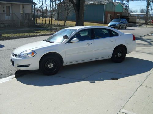 2007 chevrolet impala lt sedan 4-door 3.9l police interceptor