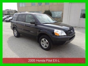 2005 ex-l used 3.5l v6 24v automatic awd suv clean carfax 3rd row seating