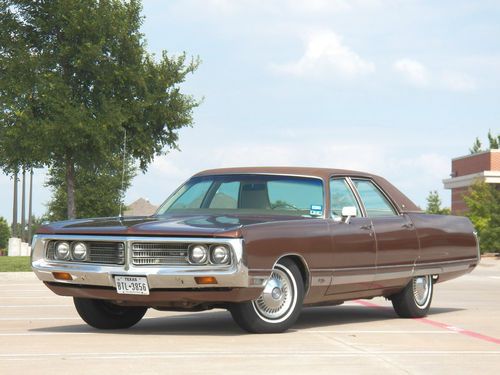 1972 chrysler new yorker 440 cid old school cruiser a/c power steering original