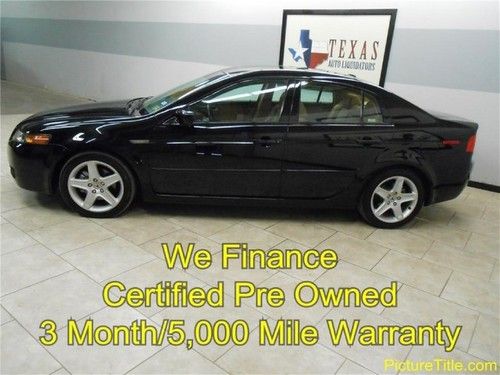 04 tl leather heated seats sunroof certified pre owned finance texas