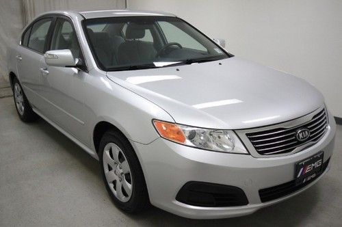 Gray 09 kia optima lx sunroof heated pwr mirrors we finance clean carfax