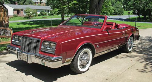 1982 buick riviera convertible 2-door 5.0l