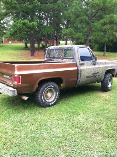 1986 chevy 4x4 350 crate motor 4 speed manual