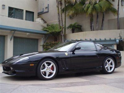 1999 ferrari 550 maranello black excellent inside &amp; out major service completed