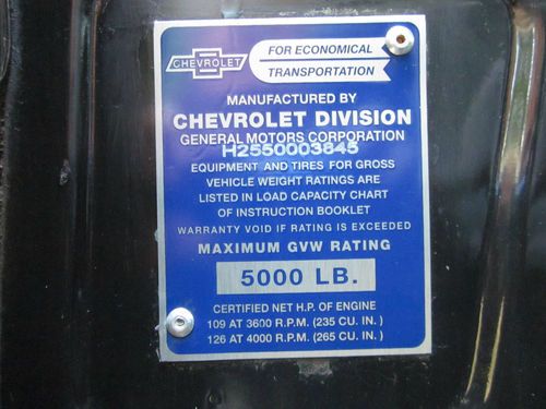 1955 CHEVROLET 4x4 Pickup 3100, image 16