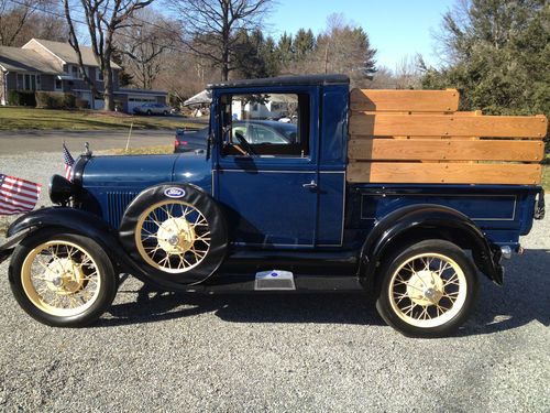 1929 ford model (a) two door pick up truck
