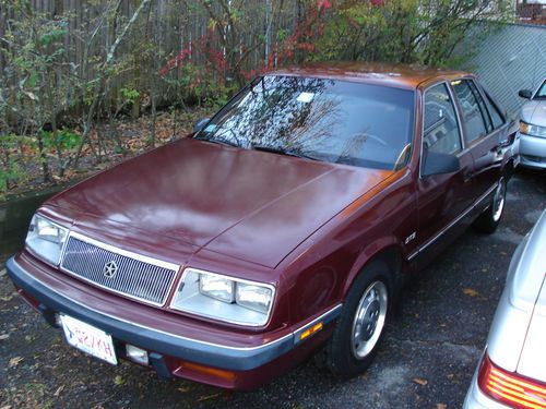 1986 chrysler lebaron gts