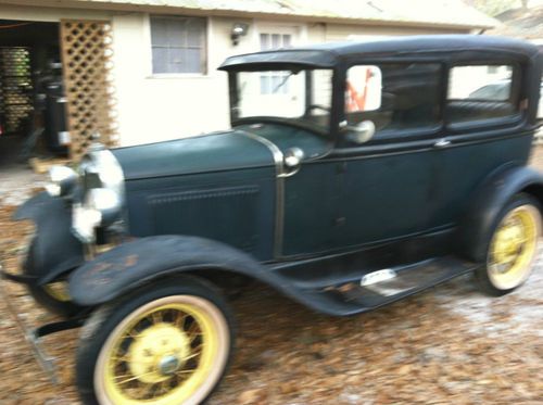 All original ford model a barn find!