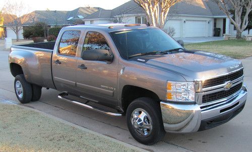 2008 chevy silverado 3500 crew cab dually 6.6 duramax diesel pickup truck 83k mi