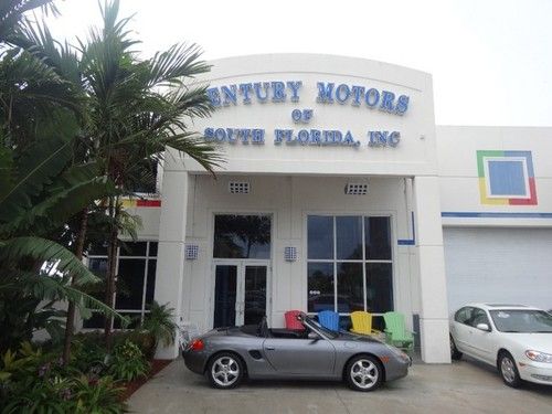 2002 porsche boxster 2dr convertible 2.7l h6 auto low mileage leather loaded