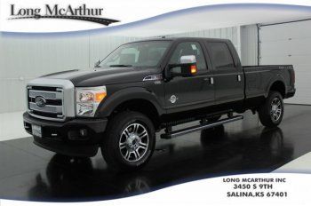 2014 srw platinum 4wd crew cab new turbo 6.7 v8 diesel navigation 5th wheel sync