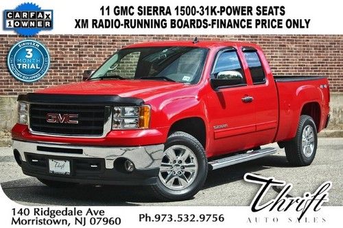 11 gmc sierra 1500-31k-power seats-xm radio-running boards-finance price only