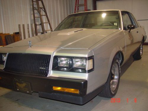 1987 buick regal t-type coupe 2-door 3.8l