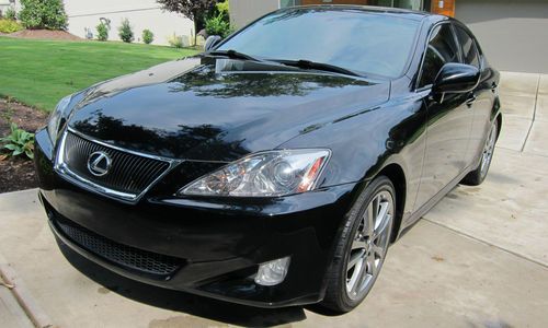 2008 lexus is250 4dr sport sdn 6 speed manual rwd