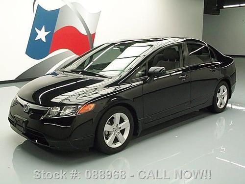 2008 honda civic ex sedan auto sunroof cruise ctrl 64k texas direct auto