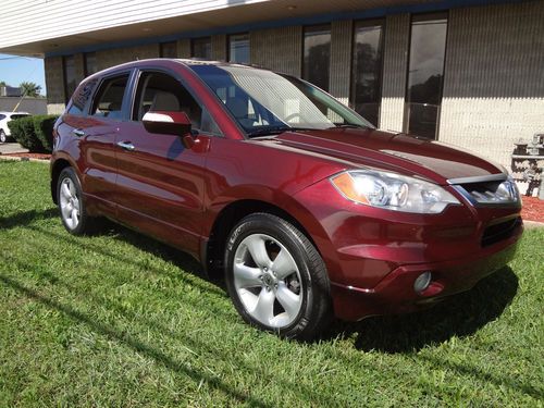 2009 acura rdx_36k_2.3l turbo_awd_fogs_aux_moon_htd lthr seat_rebuilt_no reserve