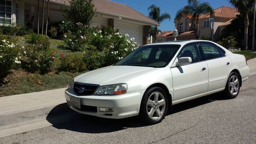 2002 acura tl-s pearl white