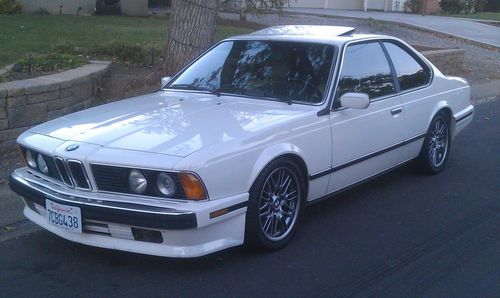 1988 bmw 635csi, super clean, 166k miles, everything works, no reserve