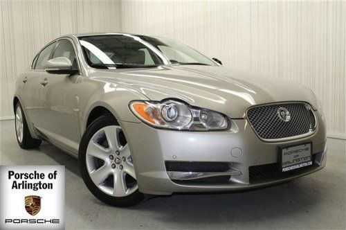 Xf gold clean leather one owner xenon lights reverse camera sedan