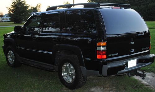 2005 black chevrolet 4x4 z71 loaded