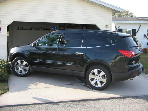 2011 black chevy traverse ltz awd. excellent condition and very clean.