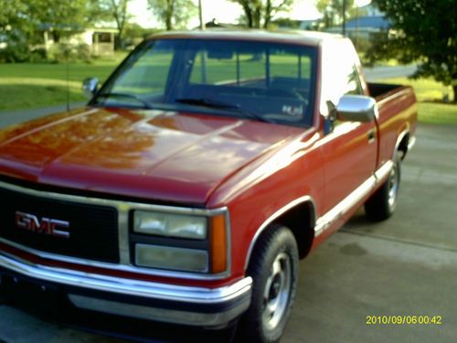 1990  gmc  short bed  pickup