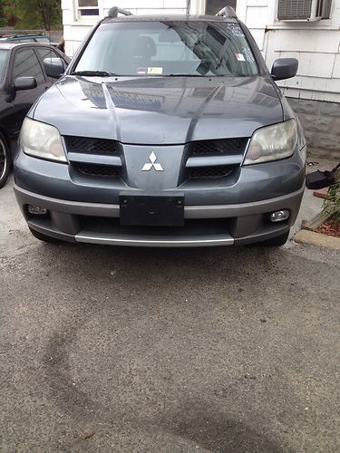 2003 mitsubishi outlander xls sport utility 4-door 2.4l