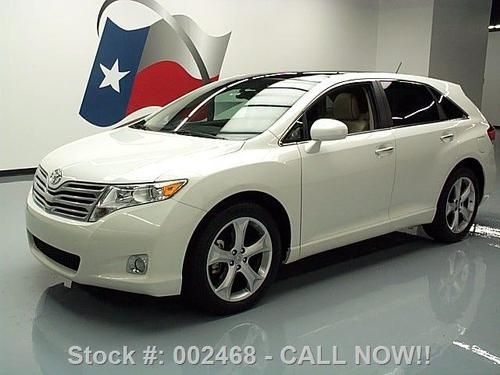 2009 toyota venza awd pano sunroof leather nav rear cam texas direct auto