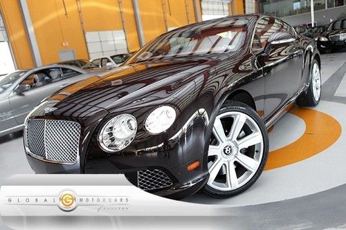 12 bentley continental gt awd 1-own naim nav cam keyless adaptive-cruise pdc