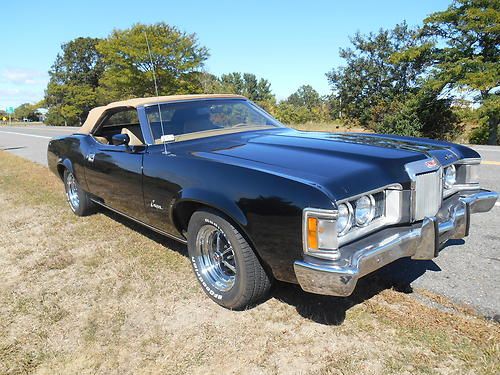 1973 mercury cougar xr7 conv rare 4spd cold ac 351c 4v q code all options