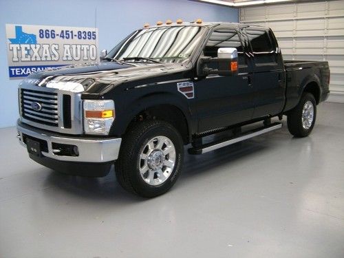 We finance!!  2010 ford f-250 lariat 4x4 diesel roof nav heated seats texas auto